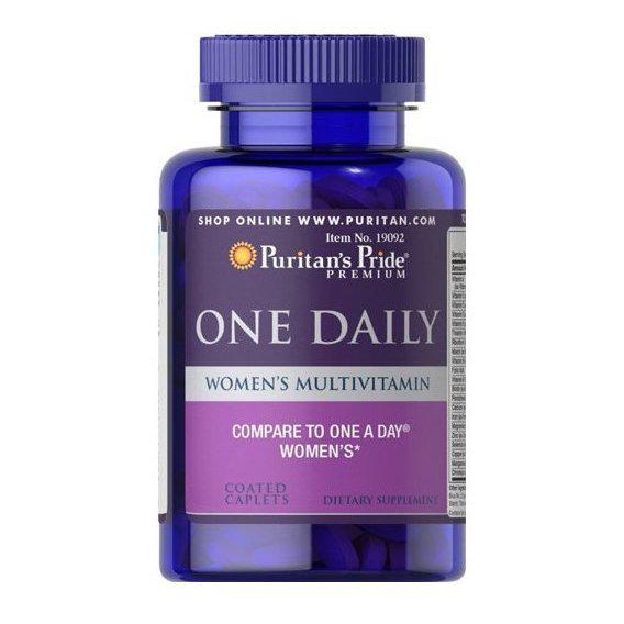 Витаминно-минеральный комплекс Puritan's Pride Women's One Daily Multivitamins 200 Caplets Витаминно-минеральный комплекс Puritan's Pride Women's One Daily Multivitamins 200 Caplets