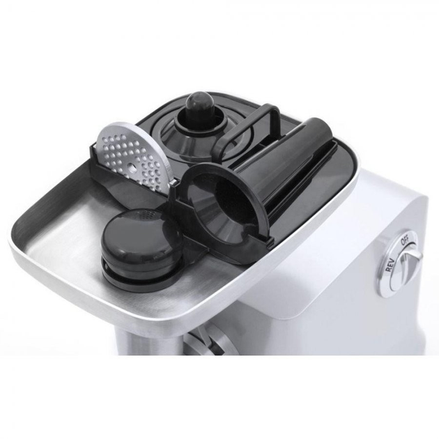 Електром'ясорубка Caso FW 2000 реверс насадки 2000 Вт 2,5 кг/хв (628678) - фото 5