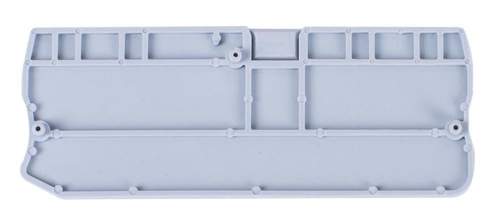 Пластина бічна для набірних клем E.NEXT e.tc.sep.spring.4.2-2 Сірий (s070031)