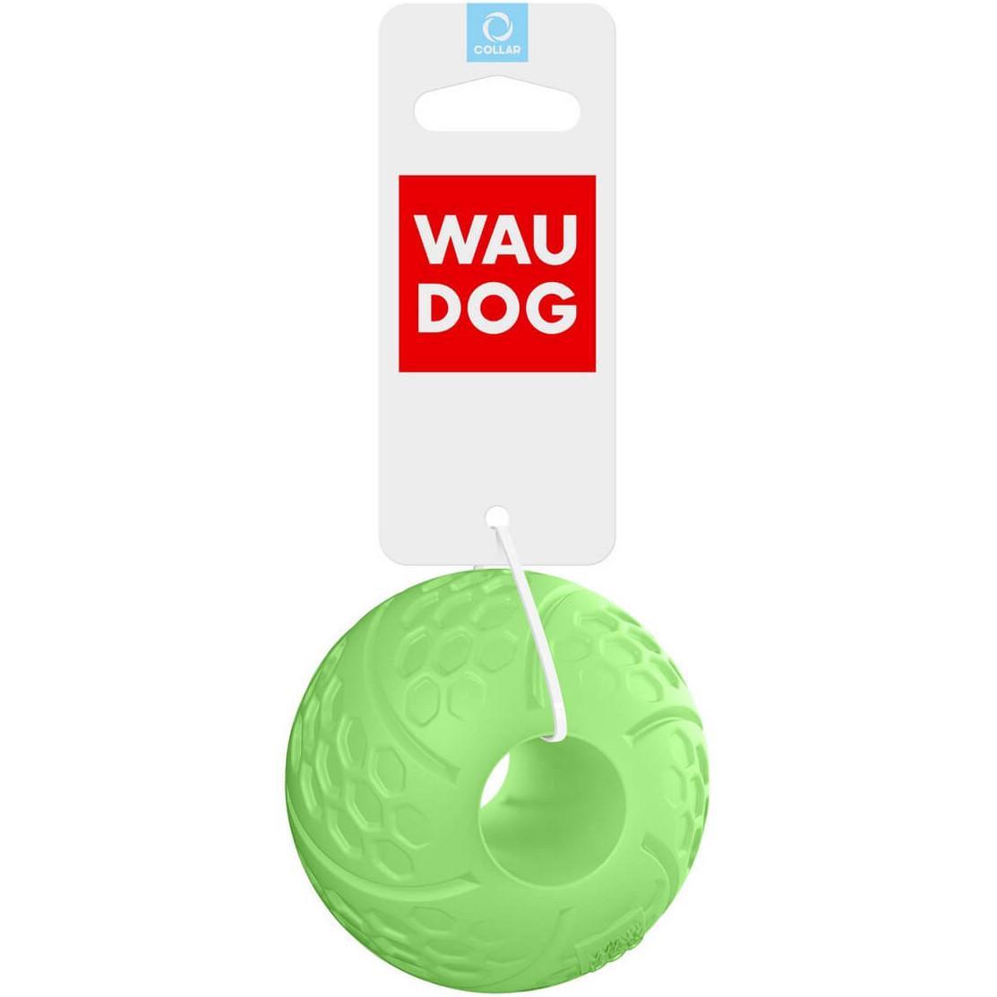 Мячик светонакопительный Waudog Fun с отверстием для вкусностей 7 см (6209) - фото 6