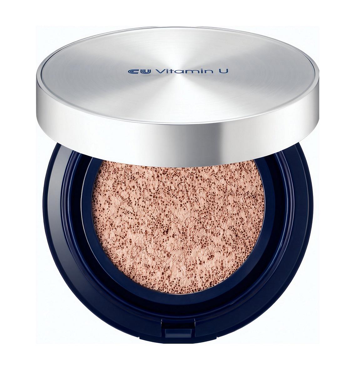Кушон с полинуклеотидами и витамином U CU SKIN Vitamin U Coverfit Cushionpact SPF 50+ / PA++++ 15 + 15 г 23 тонн
