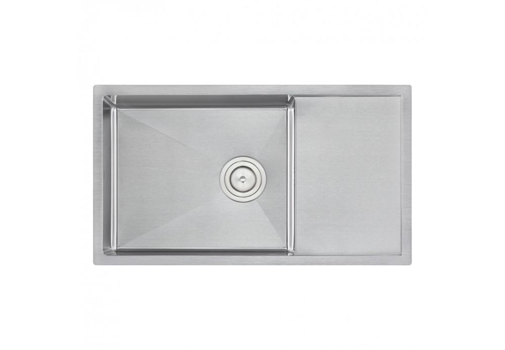 Кухонная мойка Q-tap D7844 3/1,2 мм Satin (QTD784412)