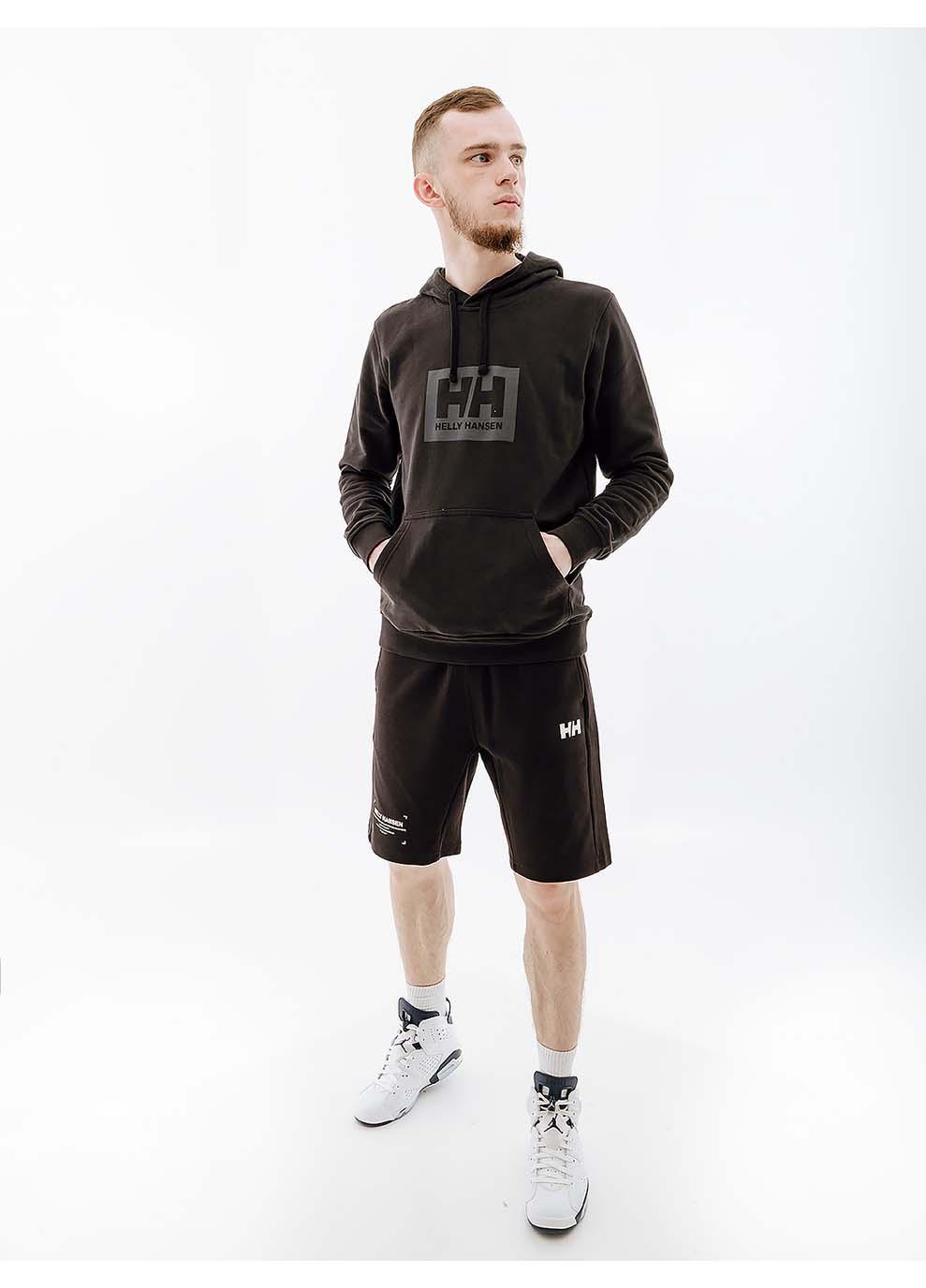 Худі чоловіче Helly Hansen HH BOX HOODIE M Чорний (7d53289-990 M) - фото 5