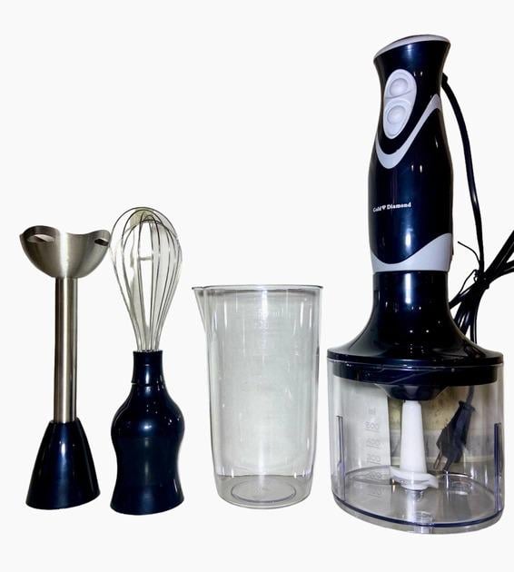 Блендер Gold Diamond TK 08810 3в1 погружной с насадками (TK-08810)