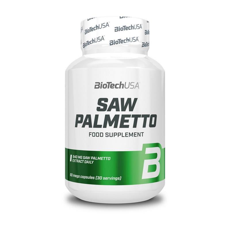 Со пальметто экстракт BioTech Saw Palmetto 60 капс. для мужчин