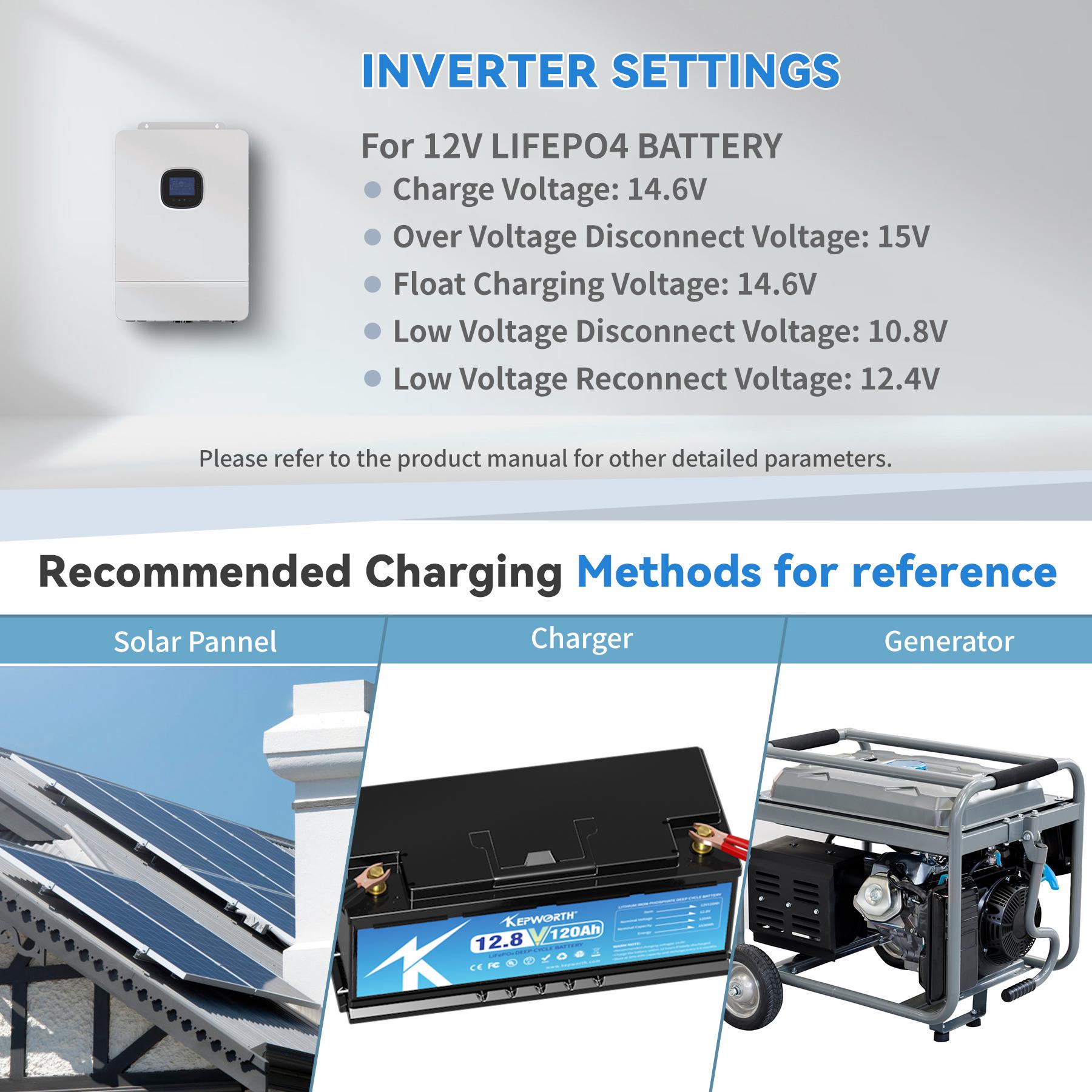 Аккумулятор Kepworth LiFePO4 12V/120AH Bluetooth (344256) - фото 9 Аккумулятор Kepworth LiFePO4 12V/120AH Bluetooth (344256) - фото 9