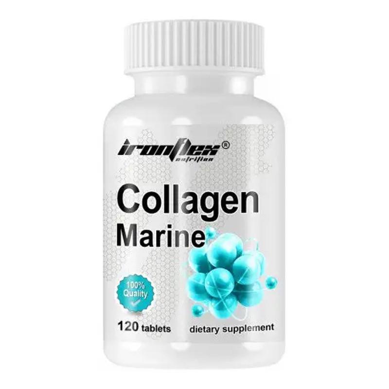 Колаген IronFlex Collagen Marine 120 табл. (21048-01) - фото 1