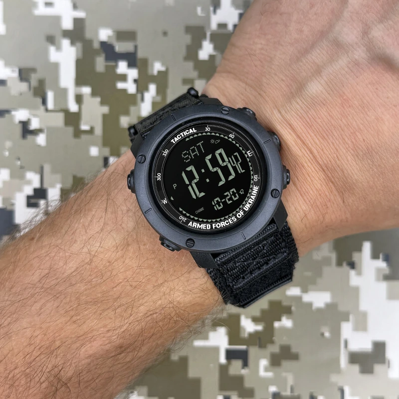 Наручные часы Awarder 036 Nylon Tactic All Black - фото 3 Наручные часы Awarder 036 Nylon Tactic All Black - фото 3