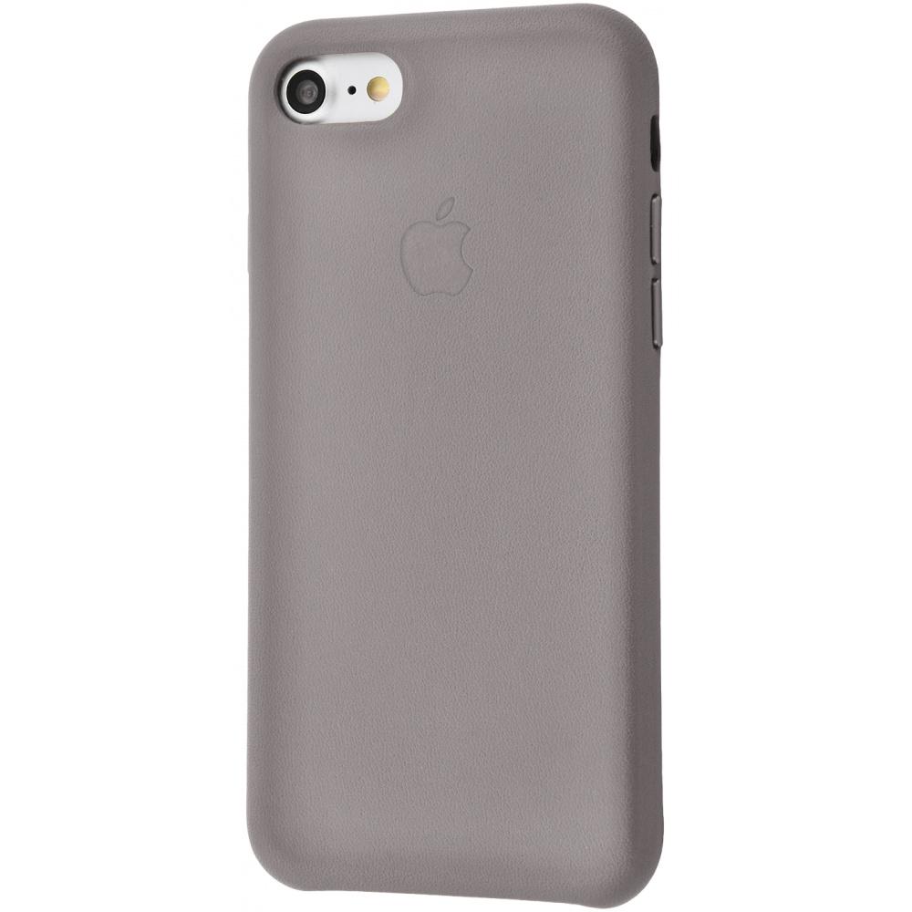 Чехол PRC Leather case Leather для iPhone 7/8/SE 2 taupe Серый