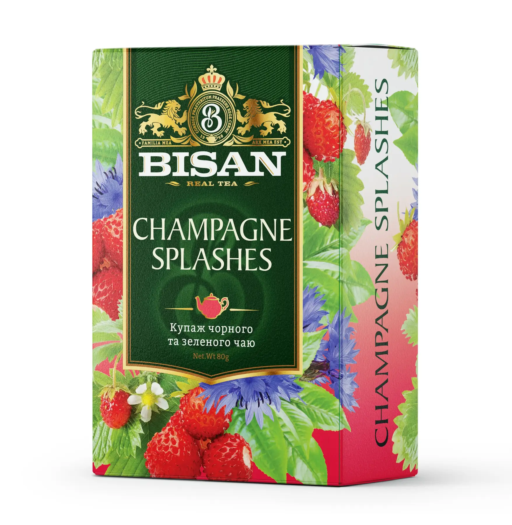 Чай BISAN Champagne Splashes 80 г (4820186123326)