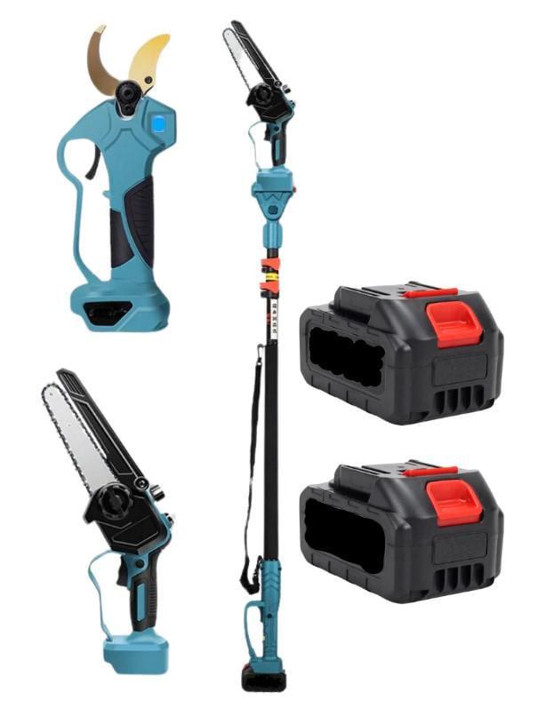 Набір інструменту KRAISSMANN міні-пила 2033 AKS-BL 20/секатор 31 AGS-BL 20-2/подовжувач VS'2000 1,6-2 м/2 акумулятора 6 Ач (22668712) - фото 11 Набір інструменту KRAISSMANN міні-пила 2033 AKS-BL 20/секатор 31 AGS-BL 20-2/подовжувач VS'2000 1,6-2 м/2 акумулятора 6 Ач (22668712) - фото 11