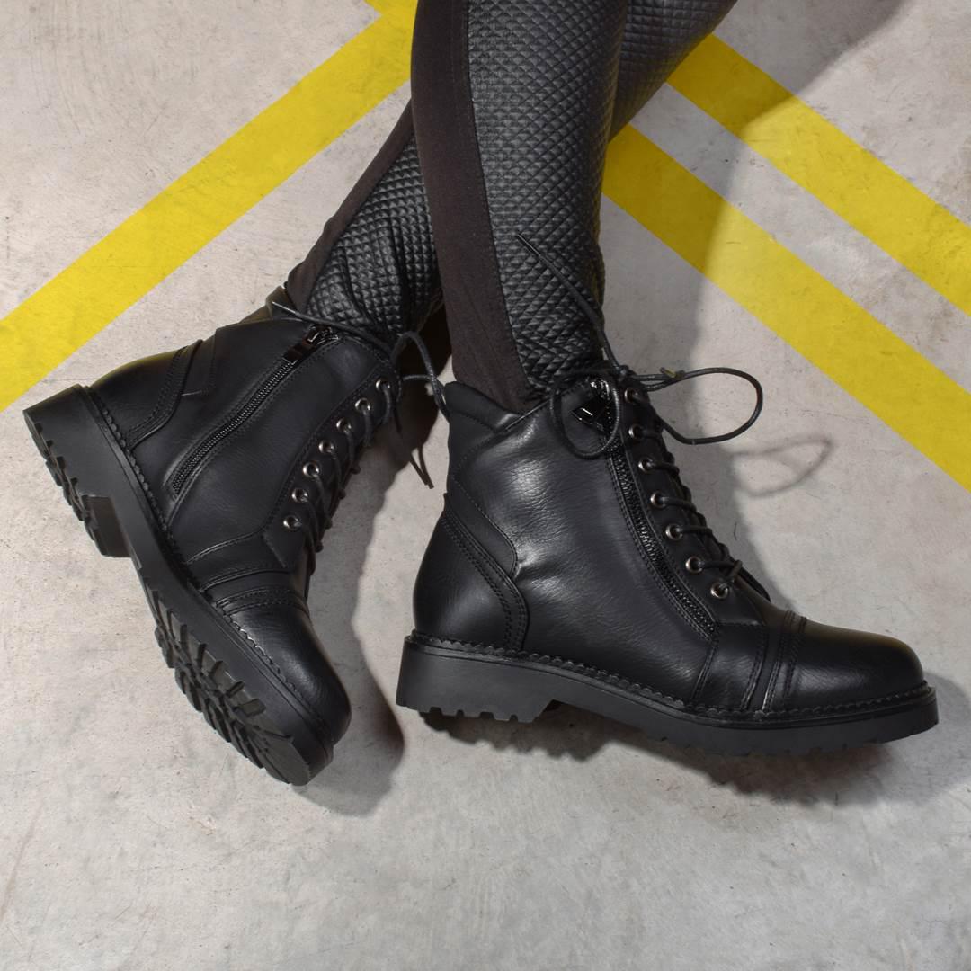 Ботинки женские зимние на шнуровке 325295 р. 39 25,5 см