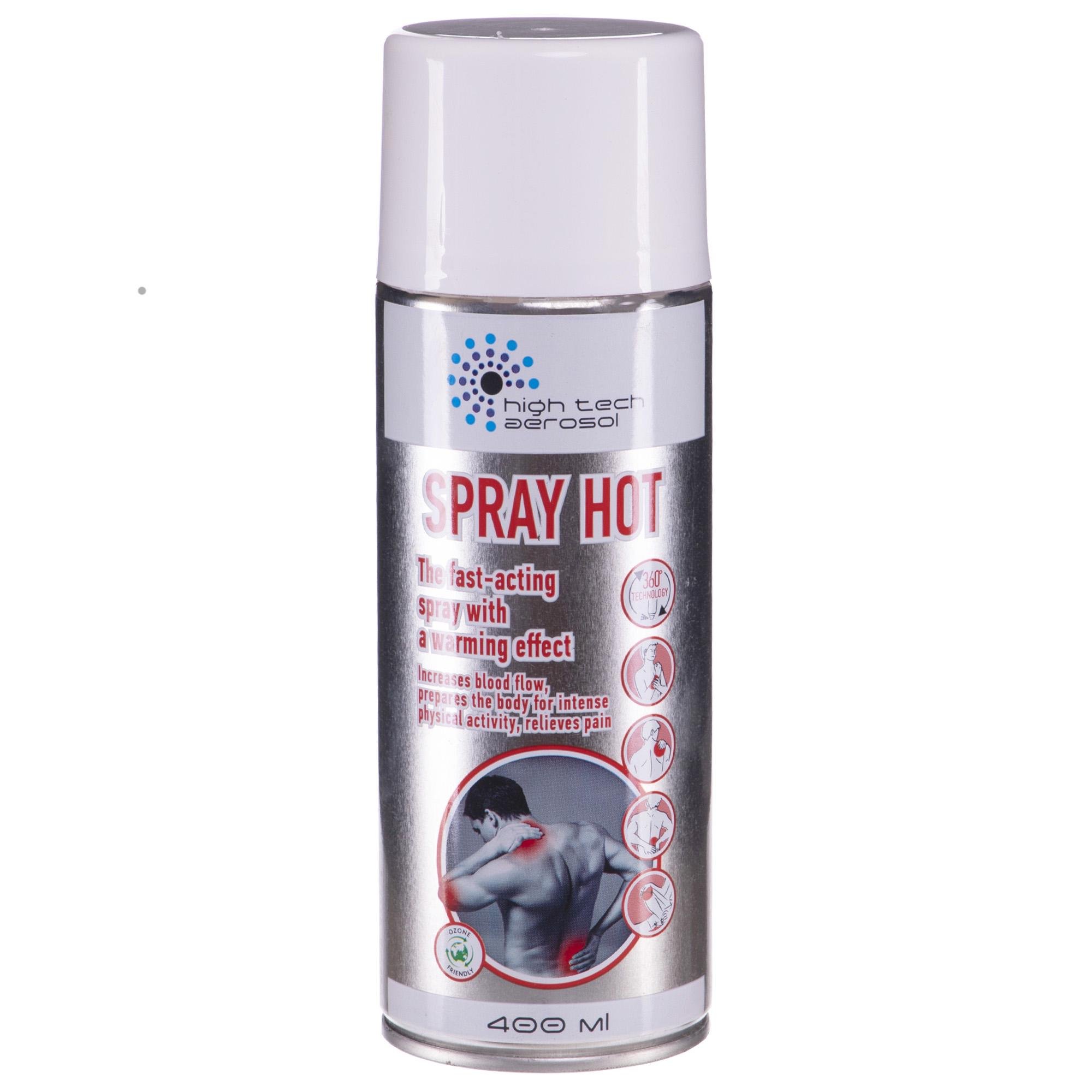 Разогревающий спрей для мышц Zelart SP-Planeta HTA SPRAY HOT VP-7278 400 мл (DR004561)