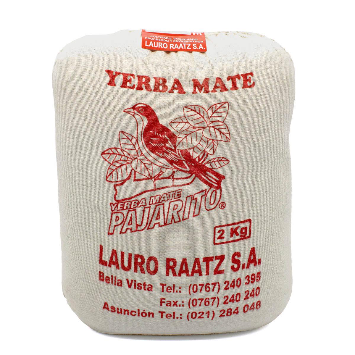 Чай йерба мате Pajarito Elaborada Con Palo Tradicional 2 кг
