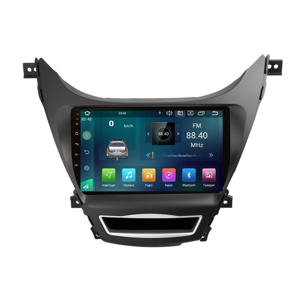 Магнитола штатная CYCLONE C9 CPL Carplay 2.32 GB для Hyundai Elantra 2011-2013 г. (AR-81089)