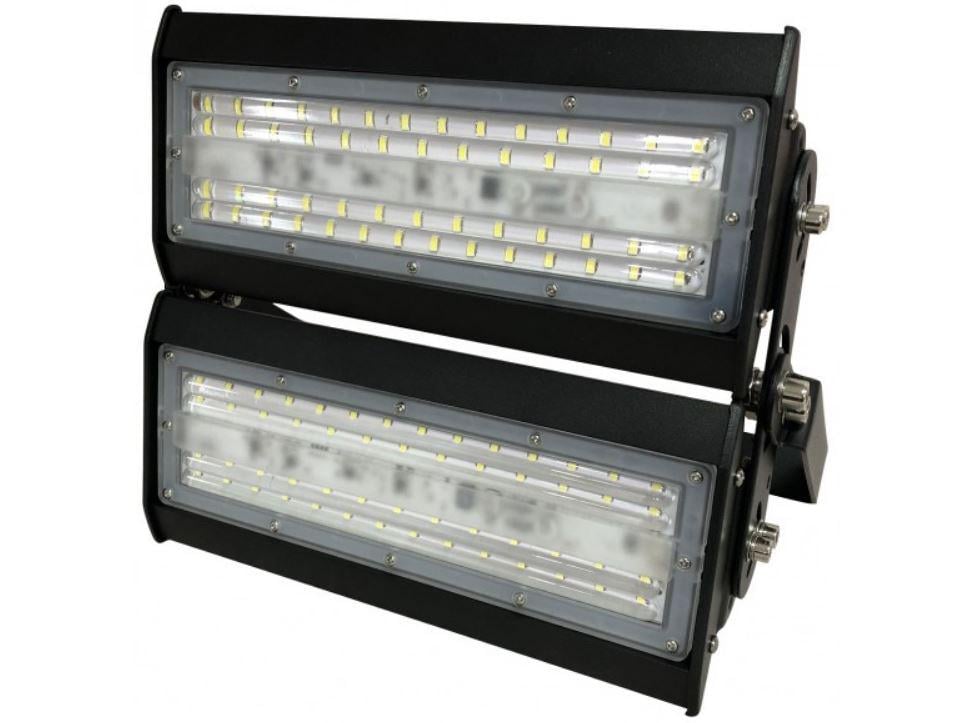 Светодиодный секционный прожектор Luxel 305х290х65 мм 175-260 V 100 W IP65 (LED-LX-100C)