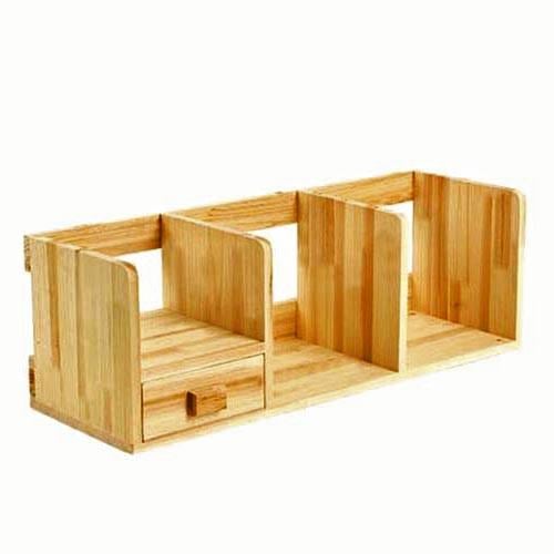 Полка книжная настольная из дерева Брели Карри (КПА-000903)