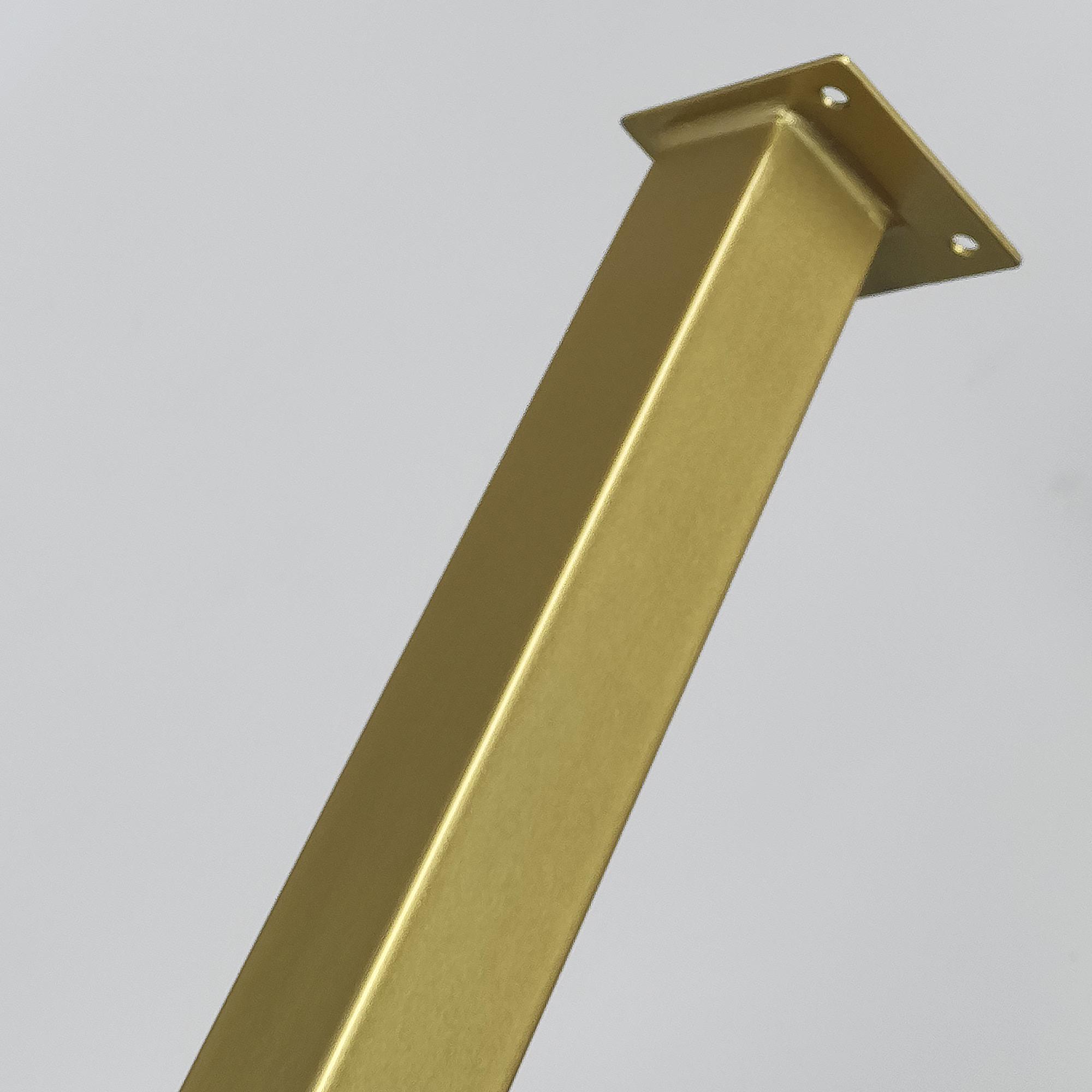 Мебельная ножка INSTIGO из металла 730 мм Золотой (1315) - фото 6 Мебельная ножка INSTIGO из металла 730 мм Золотой (1315) - фото 6