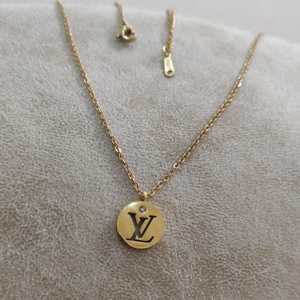 Подвеска женская с позолотой из нержавеющей медицинской стали (PSw-051)