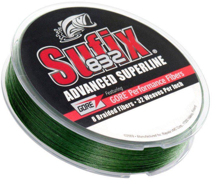 Шнур Sufix 832 Advanced Superline 137 м 30 LB 0,29 мм Зелений (1746951) - фото 1 Шнур Sufix 832 Advanced Superline 137 м 30 LB 0,29 мм Зелений (1746951) - фото 1