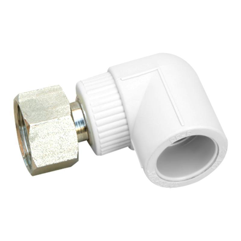 Кутник Blue Ocean PPR з накидною гайкою/ВР з латунним штоком 25 мм х 3/4" 90° (SD00042185) Кутник Blue Ocean PPR з накидною гайкою/ВР з латунним штоком 25 мм х 3/4" 90° (SD00042185)