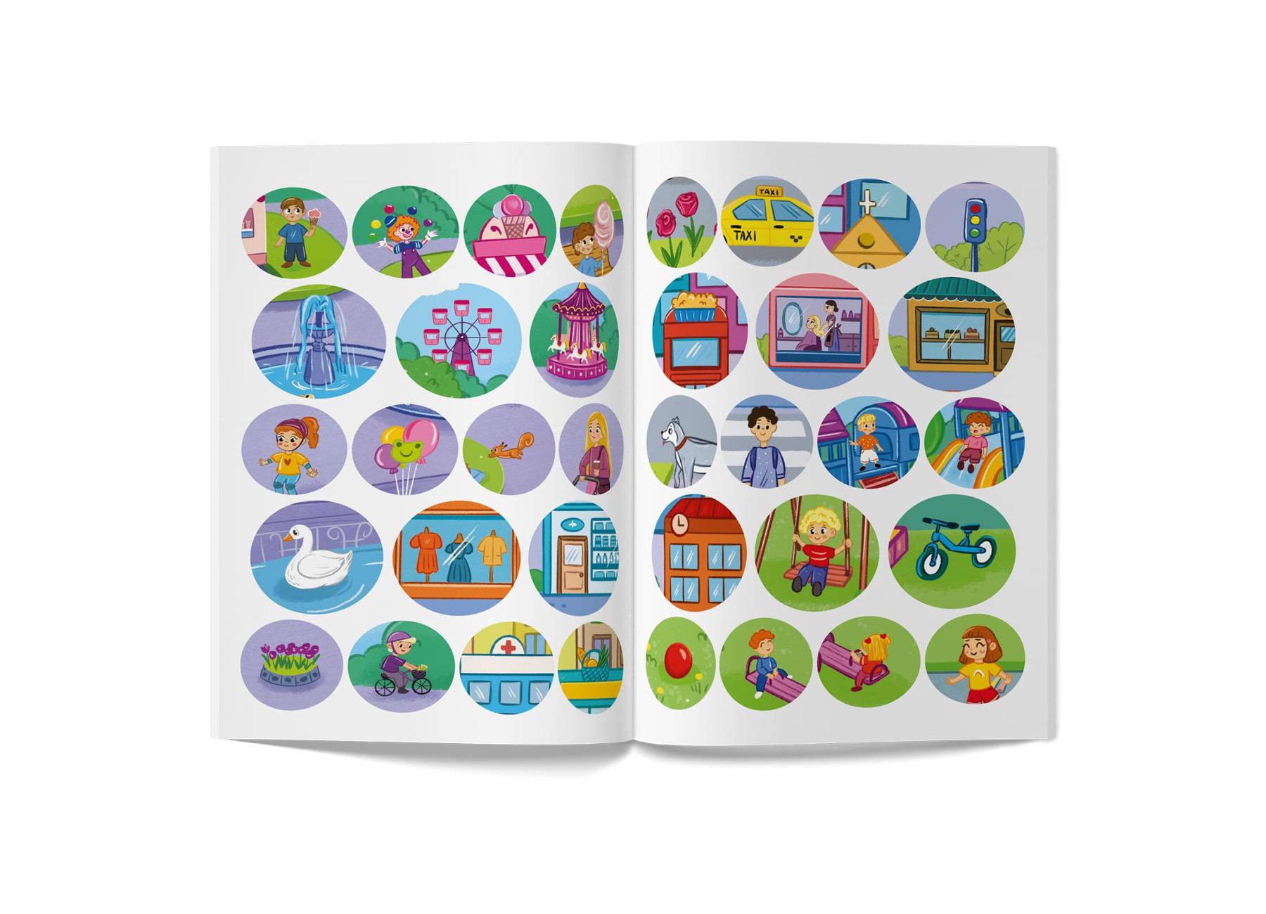 Книга "Інтерактивні наліпки. У місті" (F00030091) - фото 2 Книга "Інтерактивні наліпки. У місті" (F00030091) - фото 2