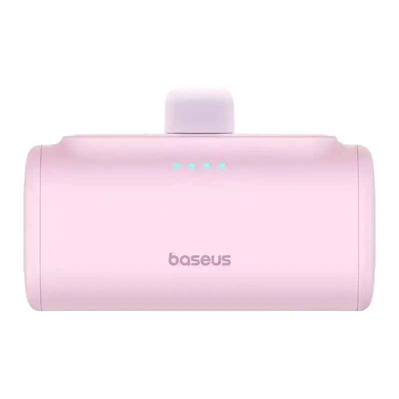 Батарея портативная BASEUS Compact Fast Charging Type-C Edition P10068306413-00 5000 mAh 20W Pink - фото 2