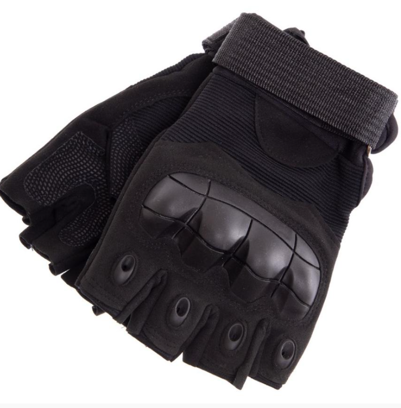 Перчатки с открытыми пальцами SP-Sport BC-8788 L Черный (sp0001277)