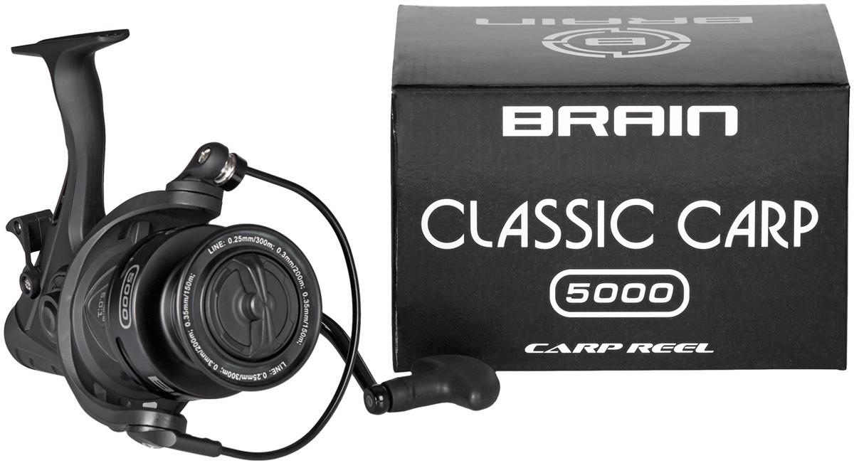 Котушка риболовна Brain Classic Carp Baitrunner 4+1BB 6000 - фото 3