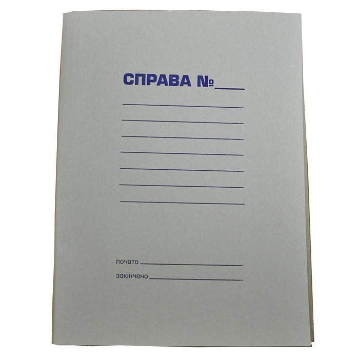 Папка Buromax A4 картона Сірий (BM.3335)