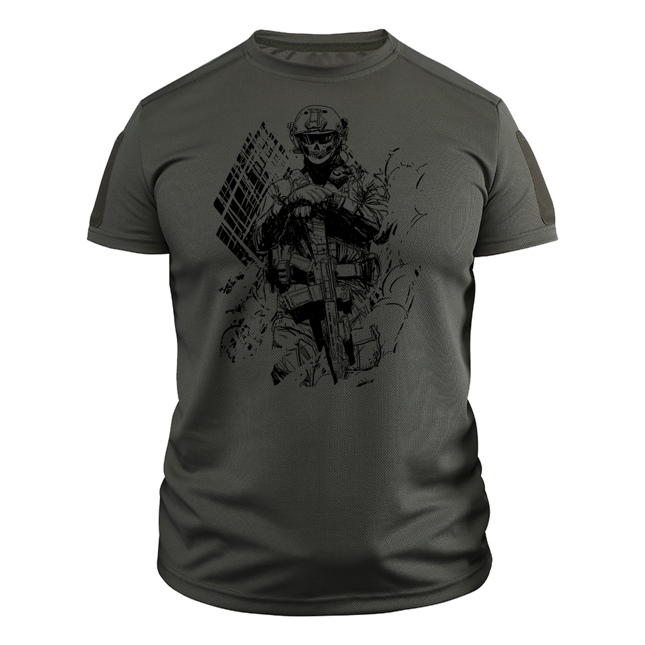 Футболка військова CoolMax SOF UA L Оливковий (TS-C-131-L)