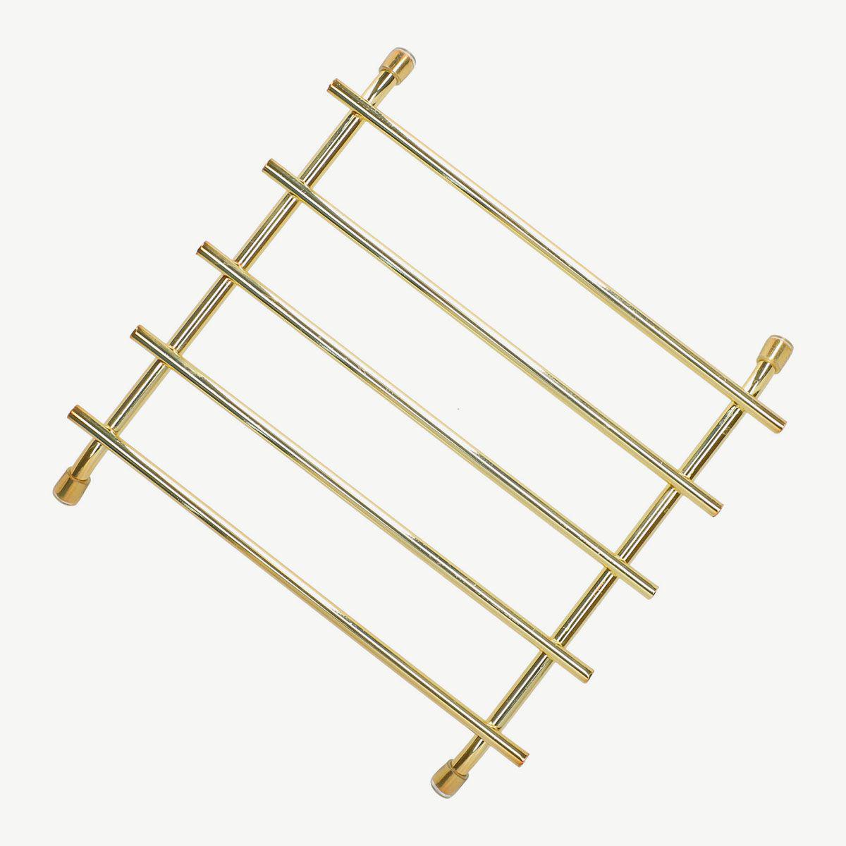 Подставка под горячее Homla DUNCAN 20х20х1,5 см Золотой (163099)