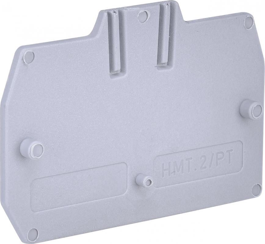 Пластина боковая для наборных клемм ETI ESP-HMT.2/PT ESP-HMM.2/HTE.2 Cерый (3903137)