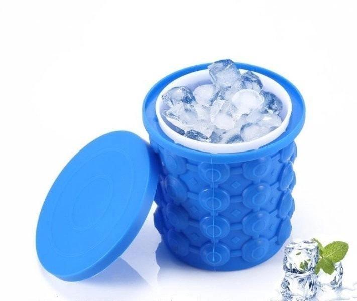 Форма для заморожування льоду Ice Cube Maker Genie силіконова 50х50 см - фото 2