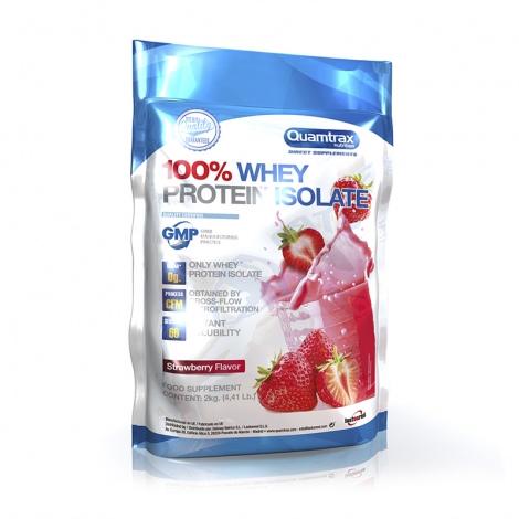 Протеїн Quamtrax 100% Whey Isolate 2 кг Полуниця (5634V9970)