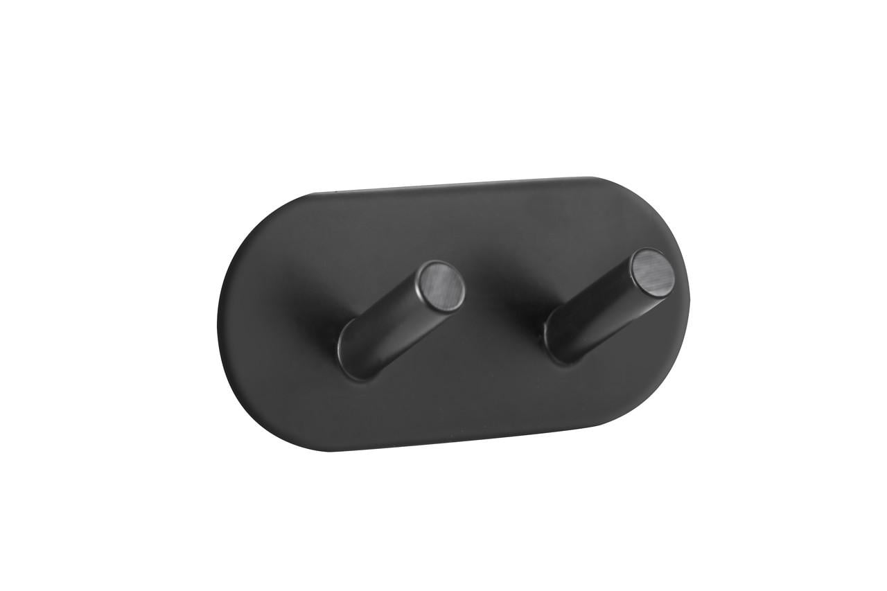 Крючок клейкий Fabrika LUX DOUBLE Black