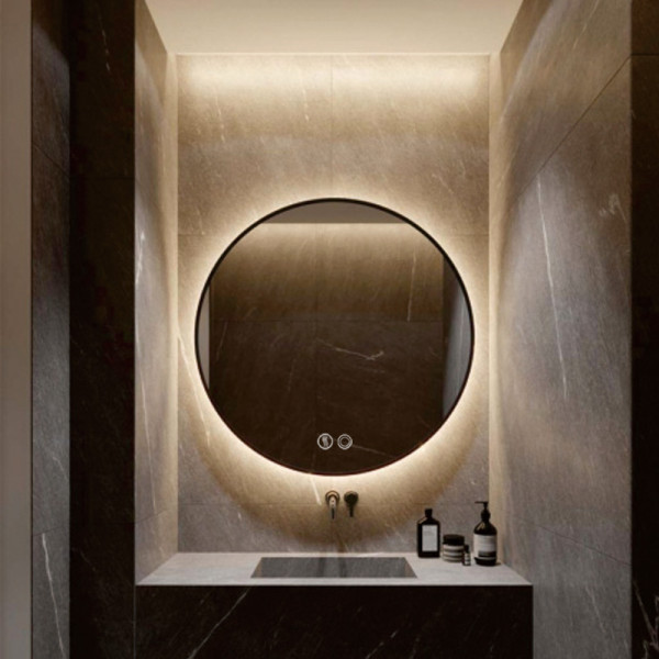 Зеркало круглое для ванной комнаты Insana J005 с LED-подсветкой 70х70 см (А0058159)