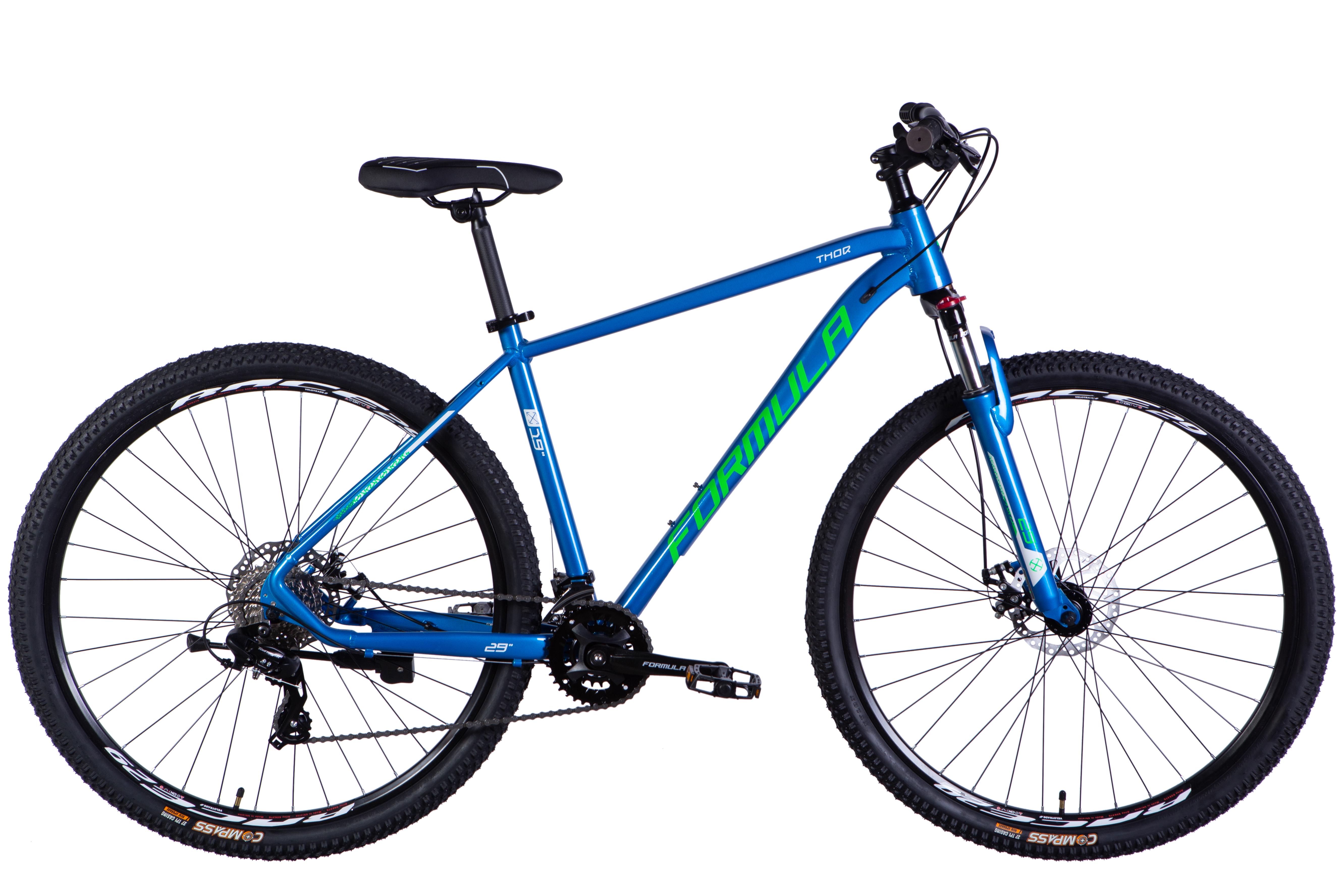 Велосипед Formula 2025 THOR DD CS AL 29" рама 19" Сине-зеленый (OPS-FR-29-337)