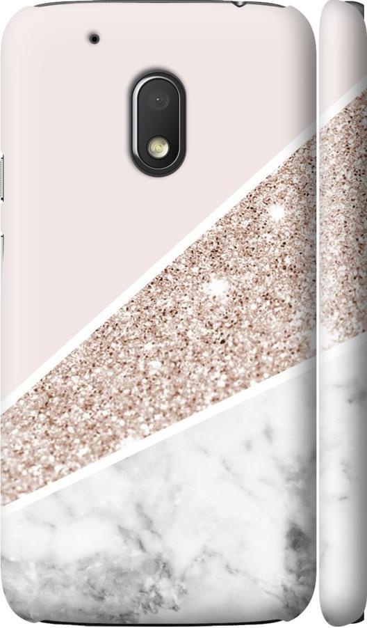 Чехол на Motorola Moto G4 Play Пастельный мрамор (4342m-860-42517)
