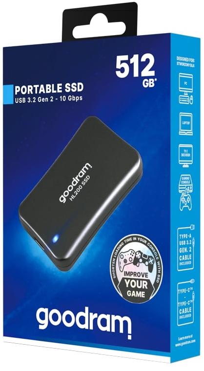 Накопичувач зовнішній SSD Goodram 2,5" USB 512 GB HL200 (SSDPR-HL200-512) - фото 5