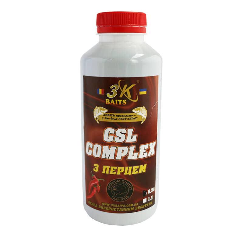 Прикорм CSL Complex 3KBaits Hot Chily 500 мл (3KB1102)