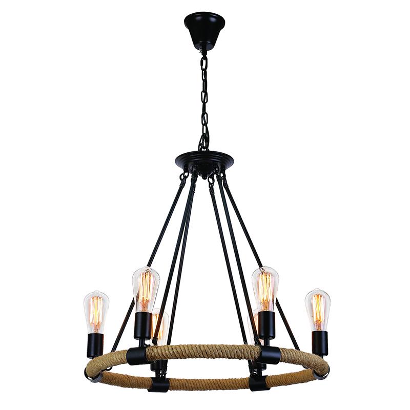 Люстра подвесная Levistella 758D834-6 Черный