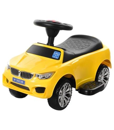 Каталка-толокар Bambi M3503B-6 с ручкой Желтый (M3503B-6/35,86) Каталка-толокар Bambi M3503B-6 с ручкой Желтый (M3503B-6/35,86)