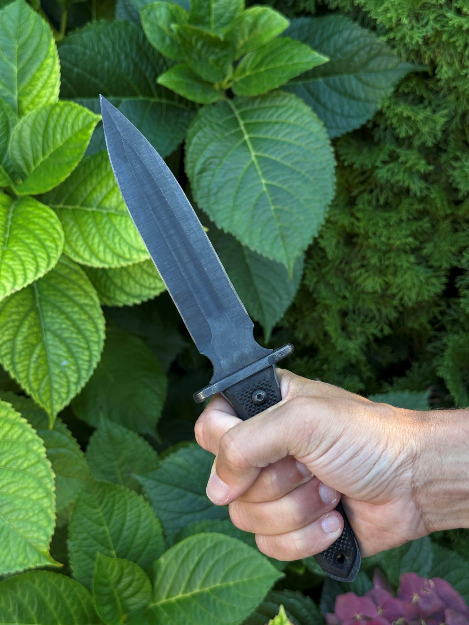 Нож туристический Gorillas BBQ Бокер сталь 60С2А (KN210) - фото 7 Нож туристический Gorillas BBQ Бокер сталь 60С2А (KN210) - фото 7