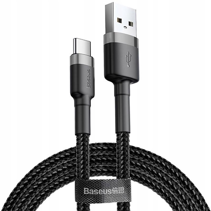 USB-кабель Baseus Cafule CATKLF-CG1 Type-C 2 м Black (1531348922)