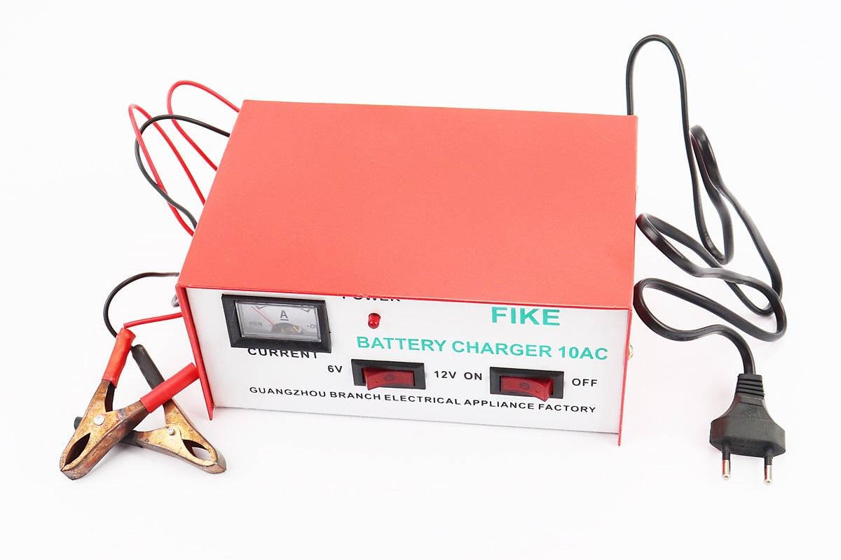 Зарядний пристрій для АКБ 6V /12V стаціонарний 10AC (999787)
