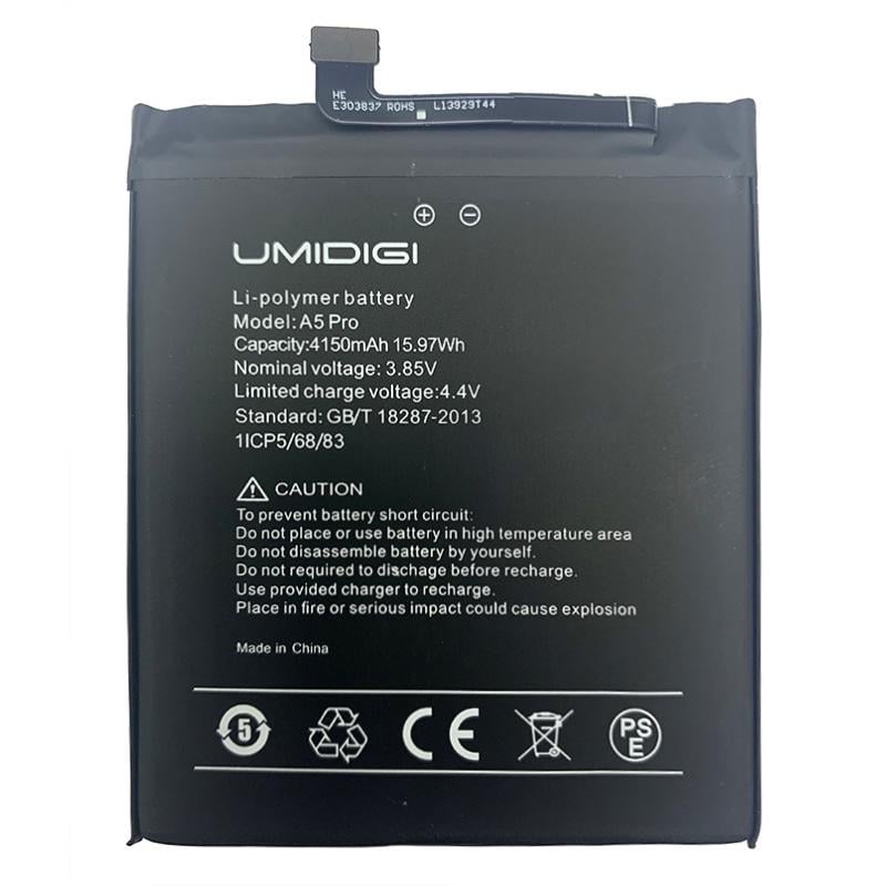 Аккумулятор для Umidigi A5 Pro 4150 mAh (2000990382078)