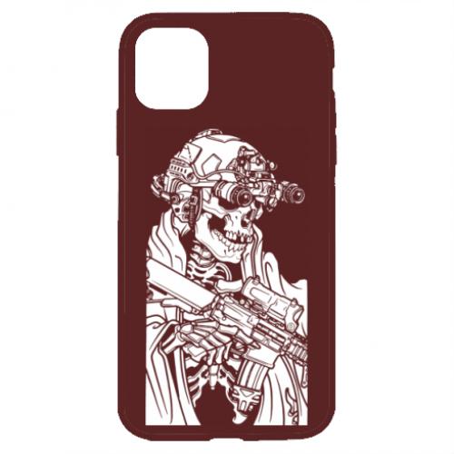 Чехол для iPhone 11 Череп снайпер