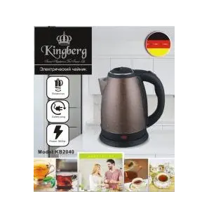 Електрочайник Kingberg KB-2040 1800 Вт 2 л Коричневий мармур (KKB-24-Brown) - фото 4 Електрочайник Kingberg KB-2040 1800 Вт 2 л Коричневий мармур (KKB-24-Brown) - фото 4