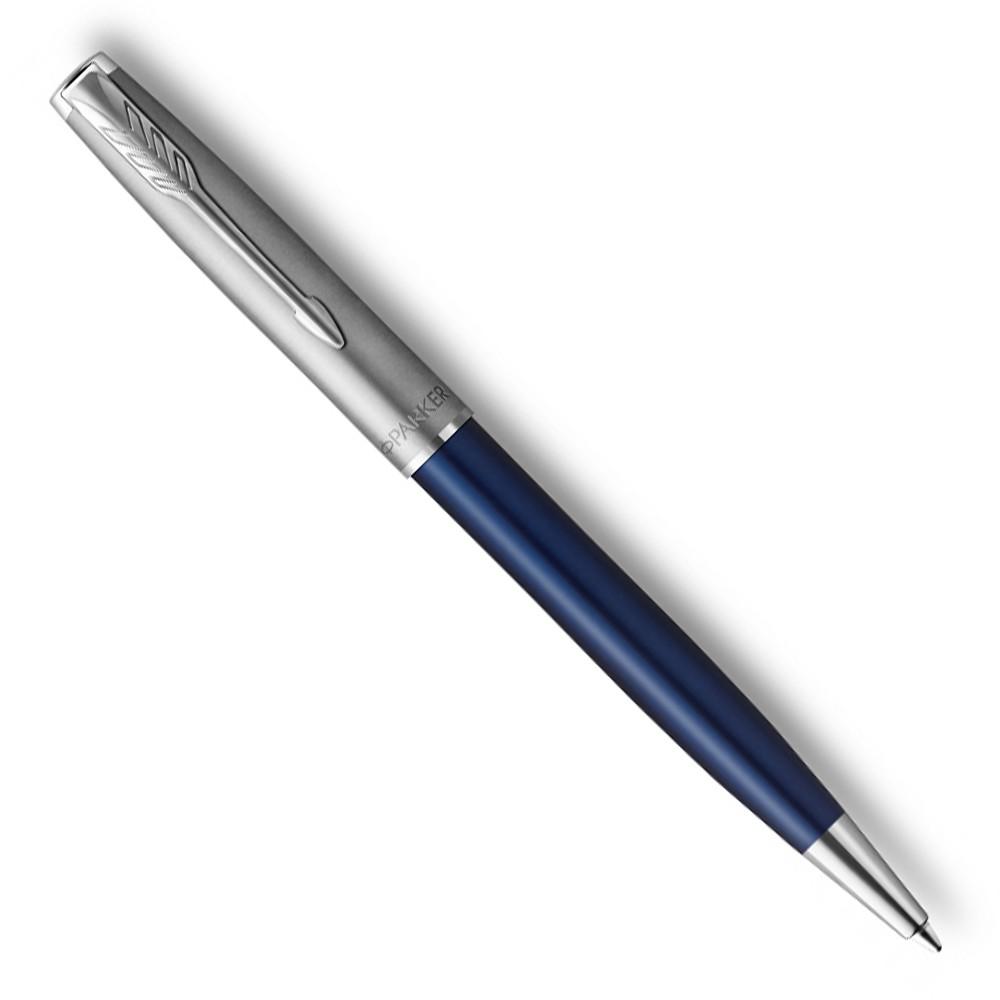 Шариковая ручка Parker SONNET 17 Essentials Metal and Blue Lacquer